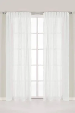 Gardinlængder|Multibåndslængder-Cellbes of Sweden Multibåndslængder med hørfølelse 2-pack Offwhite