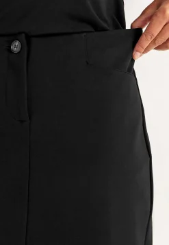 Nederdele|Premium- Nederdel Premium i Punto di Roma jersey Mona Sort