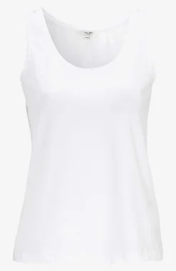 Tanktoppe|Toppe Og Tanktoppe-Cellbes of Sweden Negligé i blød, økologisk bomuld 2-pack Hvid + Sort