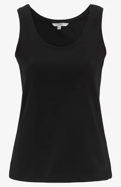 Tanktoppe|Toppe Og Tanktoppe-Cellbes of Sweden Negligé i blød, økologisk bomuld 2-pack Hvid + Sort
