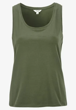 Tanktoppe|Toppe Og Tanktoppe-Cellbes of Sweden Negligé i blød, økologisk bomuld 2-pack Mørkegrøn + Marine