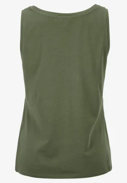 Tanktoppe|Toppe Og Tanktoppe-Cellbes of Sweden Negligé i blød, økologisk bomuld 2-pack Mørkegrøn + Marine