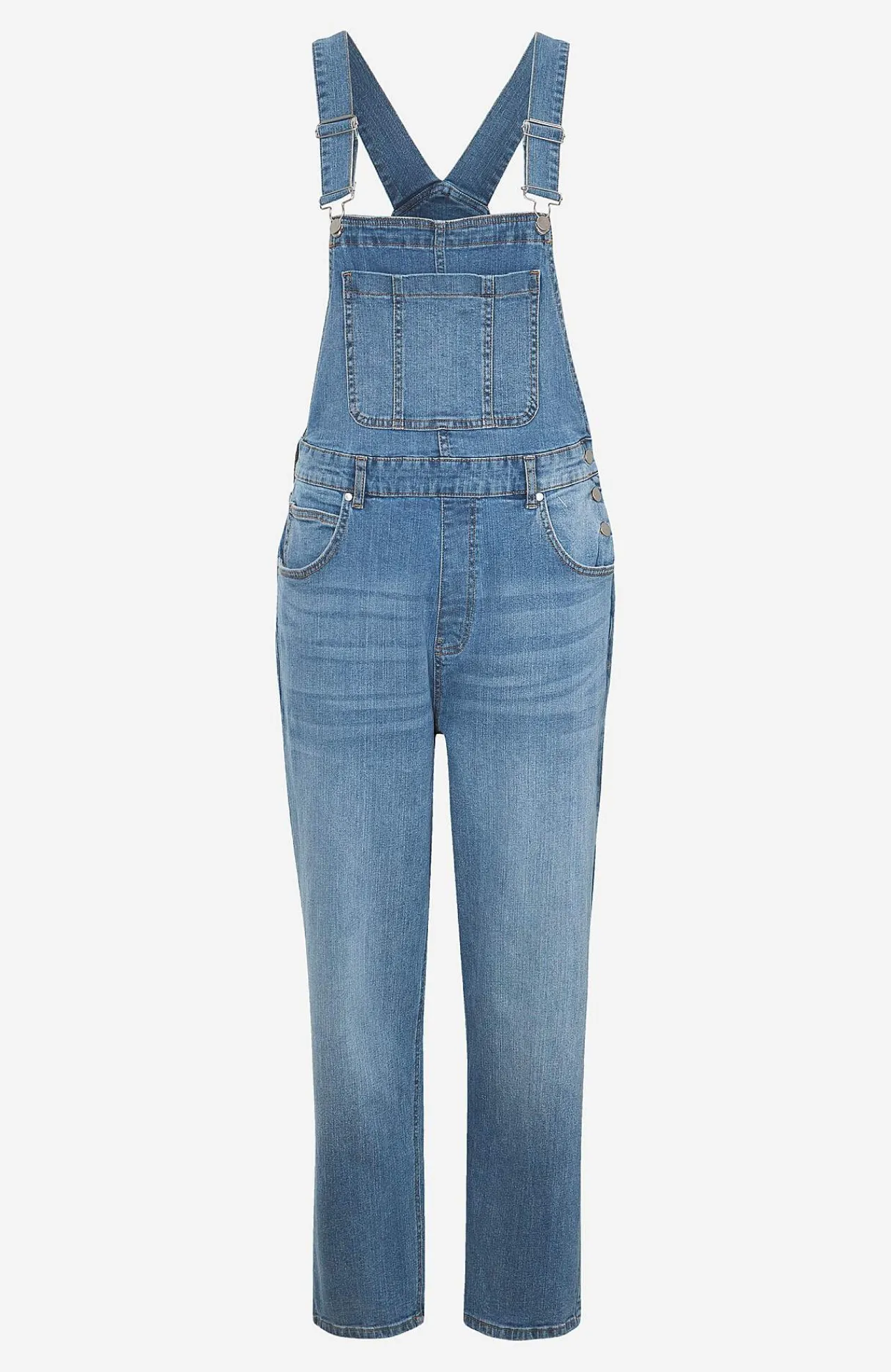 Straight Fit|Stretch Jeans-Cellbes of Sweden Overalls i denim Aliana Lyseblå / Denim