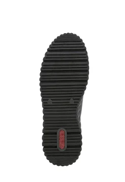 Sneakers|Lædersko-Rieker Patent sneaker i læder | Cellbes