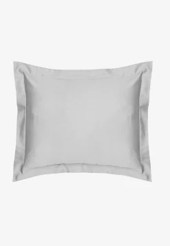 Pudebetræk|Flerpak-Cellbes of Sweden Pudebetræk i satin med vinge 50x60 cm Økologisk bomuld 2-pack Lysegrå