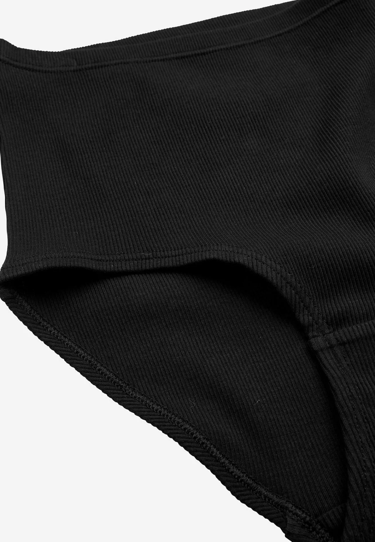 Undertøj|Flerpak Undertøj-Cellbes of Sweden Ribbet trusse i bomuld 6-pack Sort + Hvid + Gråmeleret