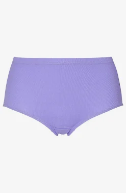 Undertøj|Flerpak Undertøj- Ribbet trusse i bomuld 6-pack Multi