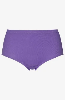 Undertøj|Flerpak Undertøj- Ribbet trusse i bomuld 6-pack Multi