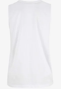 Tanktoppe-Cellbes of Sweden Ærmeløs top i økologisk bomuld 2-pack Hvid + Marine