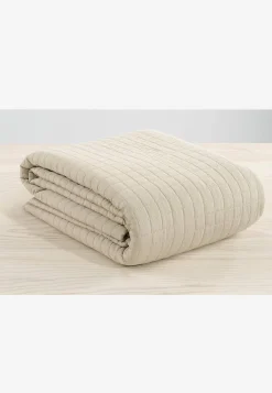 Sengetæppe-Borganäs Sengetæppe 150x250 cm Beige