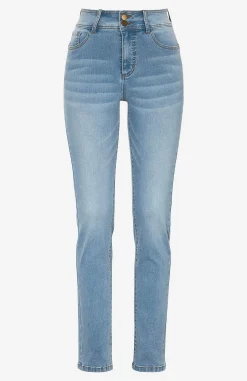 Høj Talje|Straight Fit-Cellbes of Sweden Shaping-jeans med stræk | Cellbes