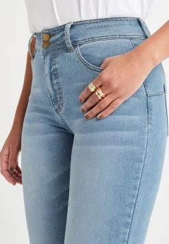 Høj Talje|Straight Fit-Cellbes of Sweden Shaping-jeans med stræk | Cellbes