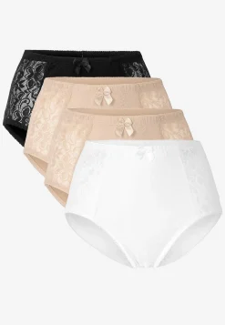 Undertøj|Flerpak Undertøj-Cellbes of Sweden Shapingtrusse 4-pack Sort + Hvid + Beige