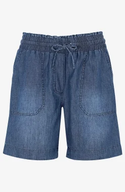 Forårsbukser|Jeansshorts-Cellbes of Sweden Shorts i vasket denim | Cellbes