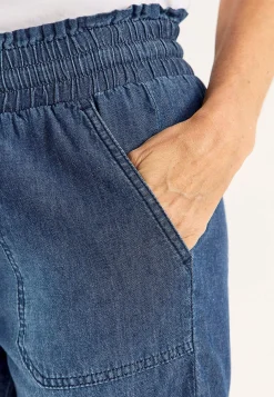 Forårsbukser|Jeansshorts-Cellbes of Sweden Shorts i vasket denim | Cellbes