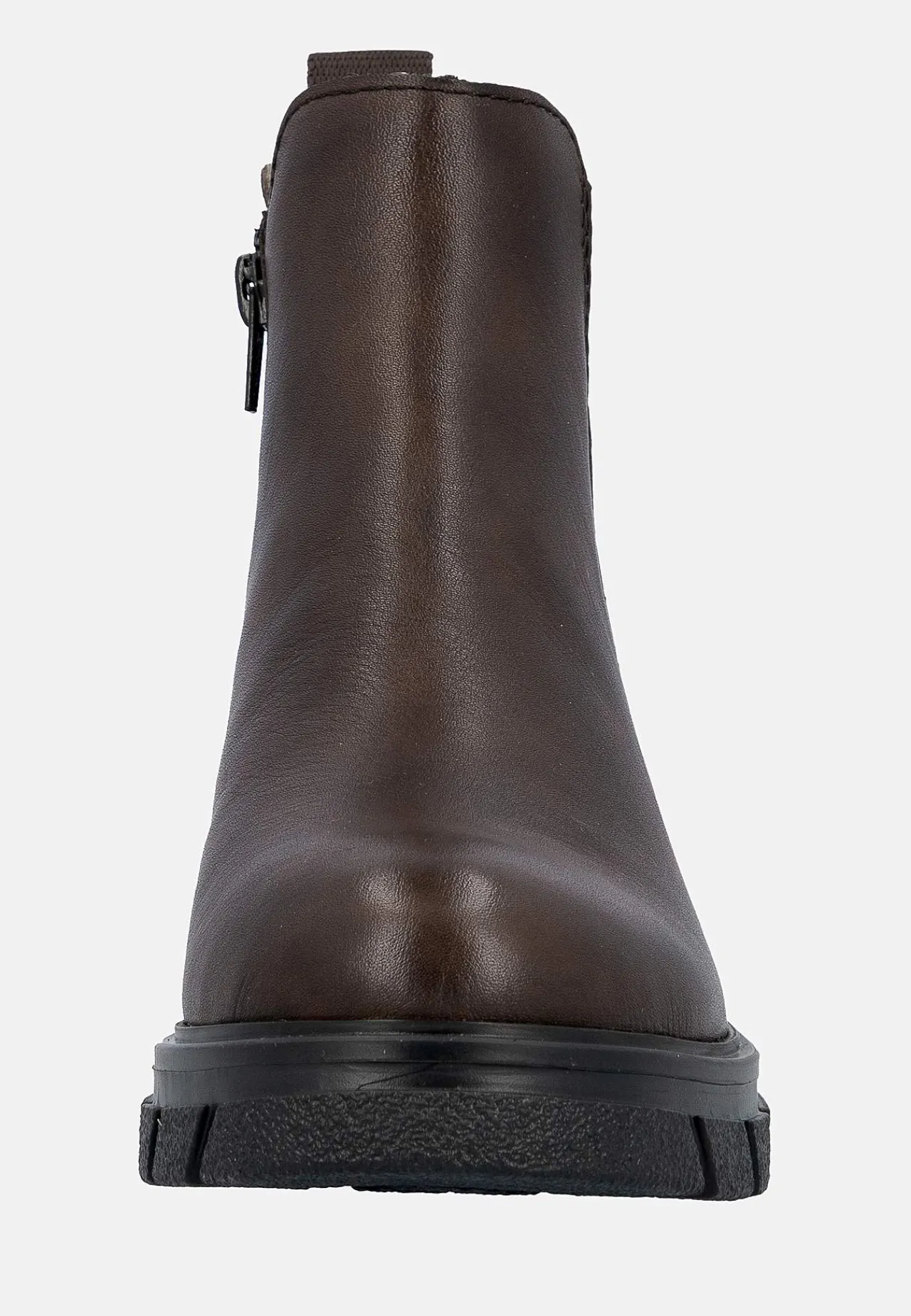 Lædersko|Boots-Rieker Skindstøvle med lynlås | Cellbes