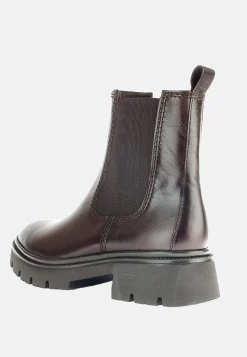 Lædersko|Boots-Gabor Skindstøvle med lynlås | Cellbes