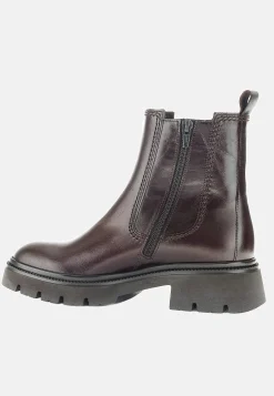 Lædersko|Boots-Gabor Skindstøvle med lynlås | Cellbes