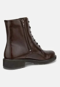 Lædersko|Boots- Skindstøvle med snøring Metropole Vienna | Cellbes