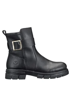 Lædersko|Boots-Rieker Skindstøvle med spænde | Cellbes