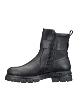 Lædersko|Boots-Rieker Skindstøvle med spænde | Cellbes