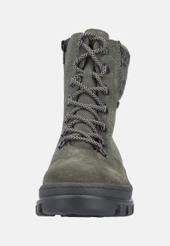 Lædersko|Boots-Rieker Skindstøvle med udtrækkelige crampons | Cellbes