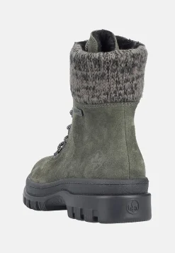 Lædersko|Boots-Rieker Skindstøvle med udtrækkelige crampons | Cellbes