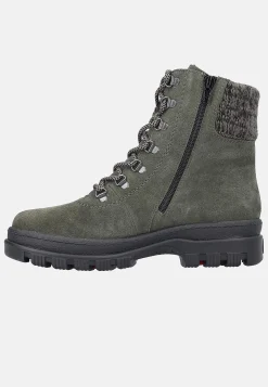Lædersko|Boots-Rieker Skindstøvle med udtrækkelige crampons | Cellbes