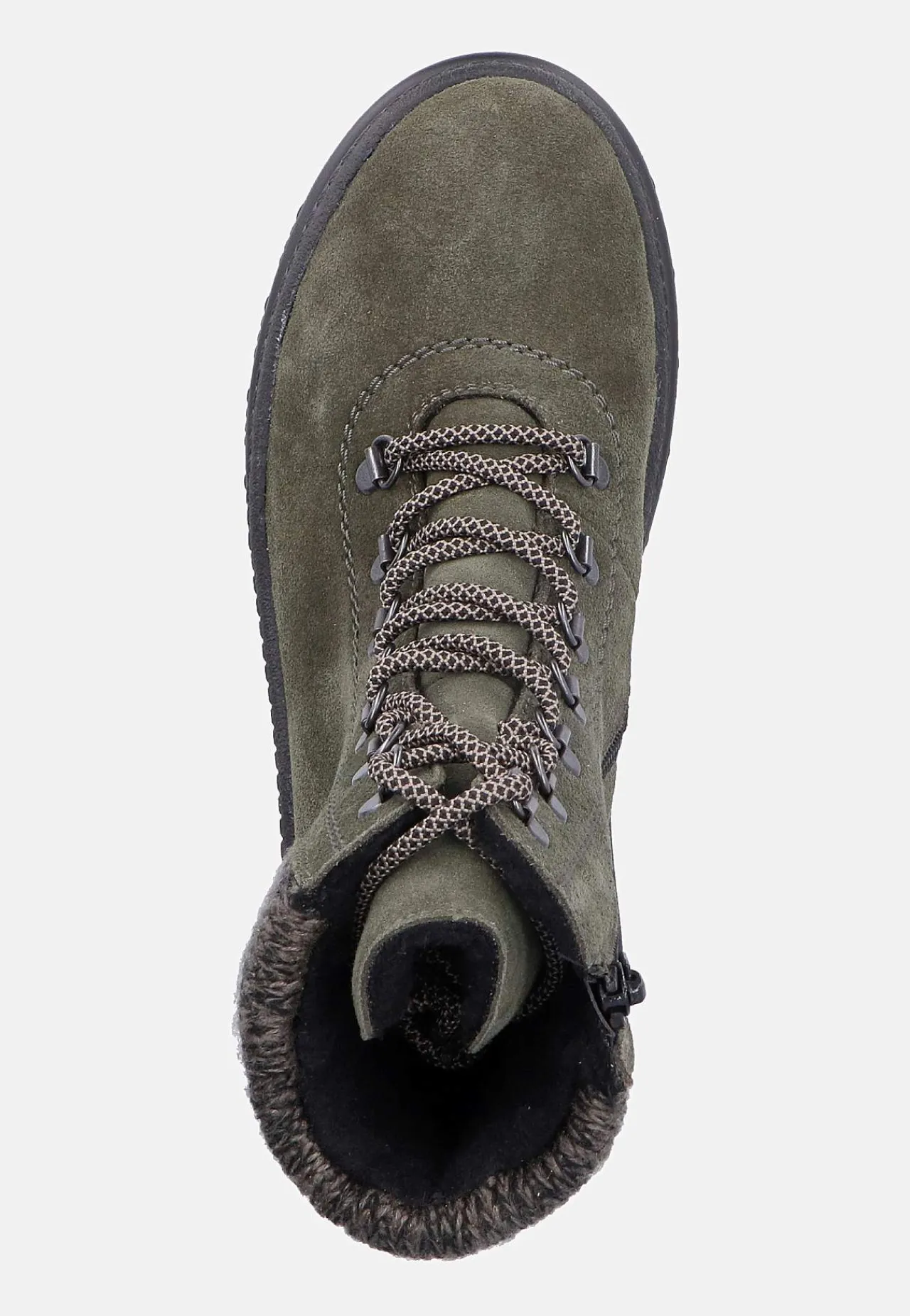 Lædersko|Boots-Rieker Skindstøvle med udtrækkelige crampons | Cellbes