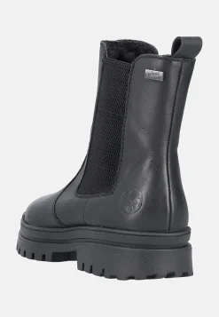 Lædersko|Boots-Rieker Skindstøvle med udtrækkelige crampons Sort