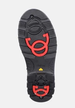 Lædersko|Boots-Rieker Skindstøvle med udtrækkelige crampons Brun