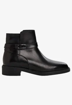 Lædersko|Boots-Tamaris Skindstøvlet med rem ved håndleddet | Cellbes