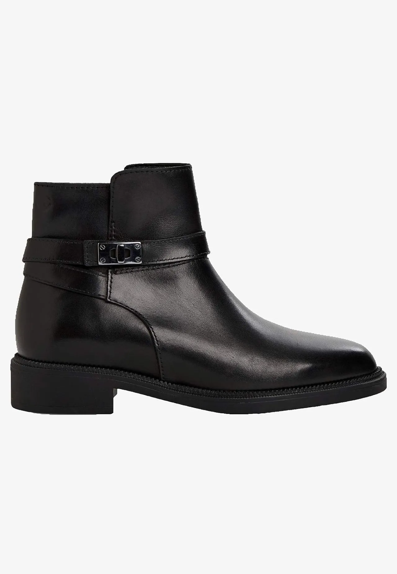Lædersko|Boots-Tamaris Skindstøvlet med rem ved håndleddet | Cellbes