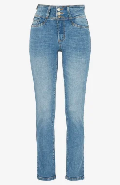 Høj Talje|Ankeljeans-Cellbes of Sweden Smalle jeans med høj talje - tre længder Jennifer | Cellbes