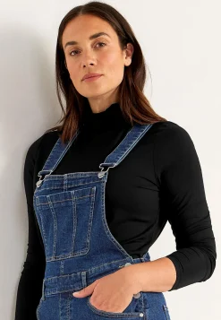 Denimkjoler|Denimkjoler-Cellbes of Sweden Smækkjole i denim Mørkeblå / Denim