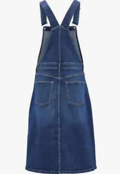 Denimkjoler|Denimkjoler-Cellbes of Sweden Smækkjole i denim Mørkeblå / Denim