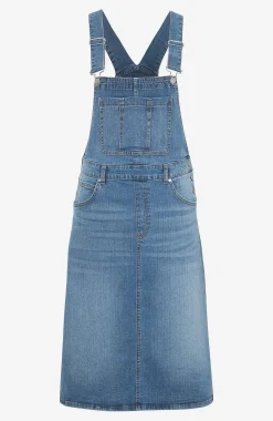 Denimkjoler|Denimkjoler-Cellbes of Sweden Smækkjole i denim Lyseblå / Denim