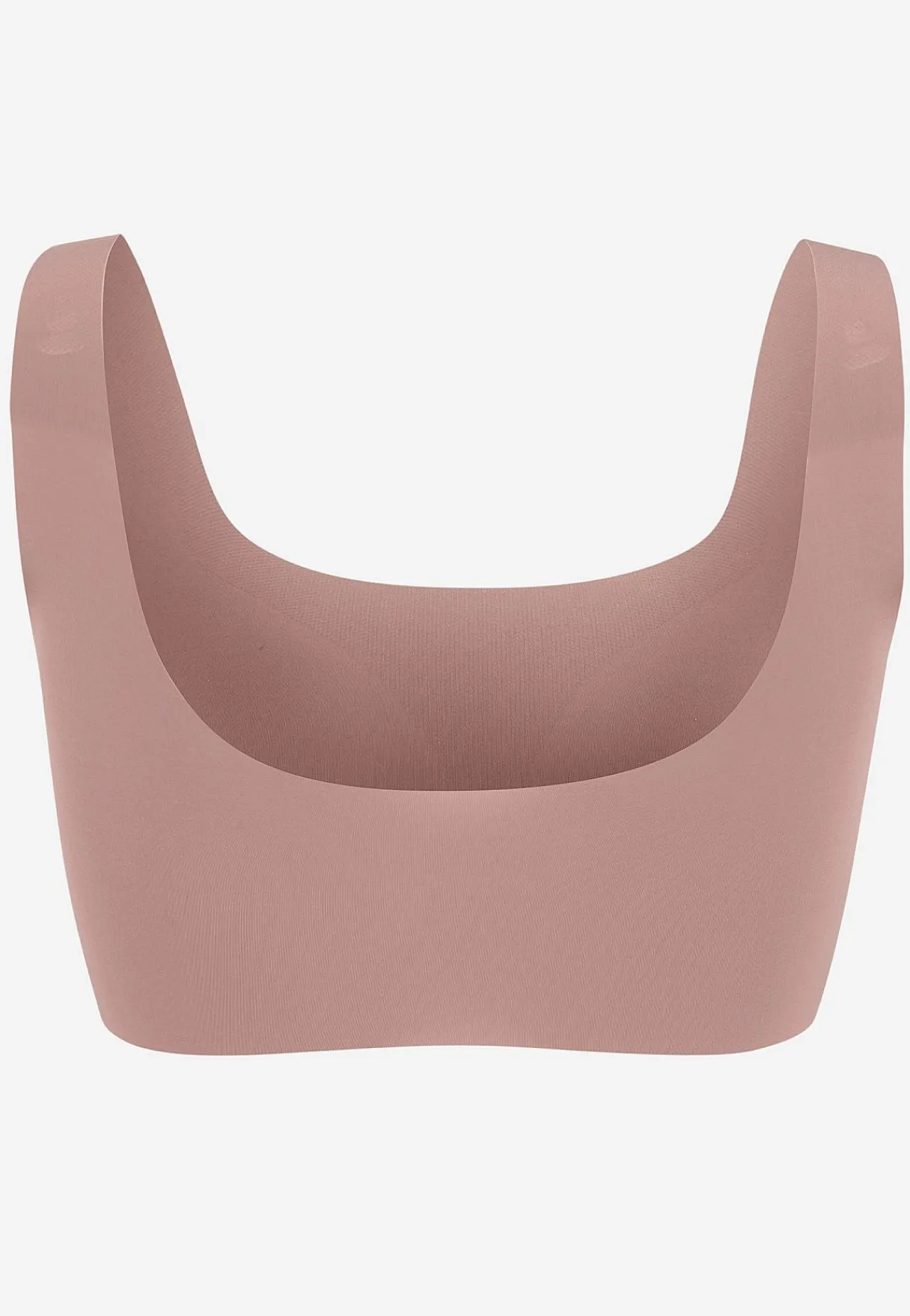 Undertøj|Bh-Sloggi Sømløs BH-top i superblød mikrofiber Zero Feel 2.0 Brun