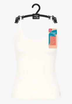 Tanktoppe|Toppe Og Tanktoppe-Sloggi Sømløs top med justerbare skulderstropper ZERO Feel 2.0 Spaghetti top | Cellbes