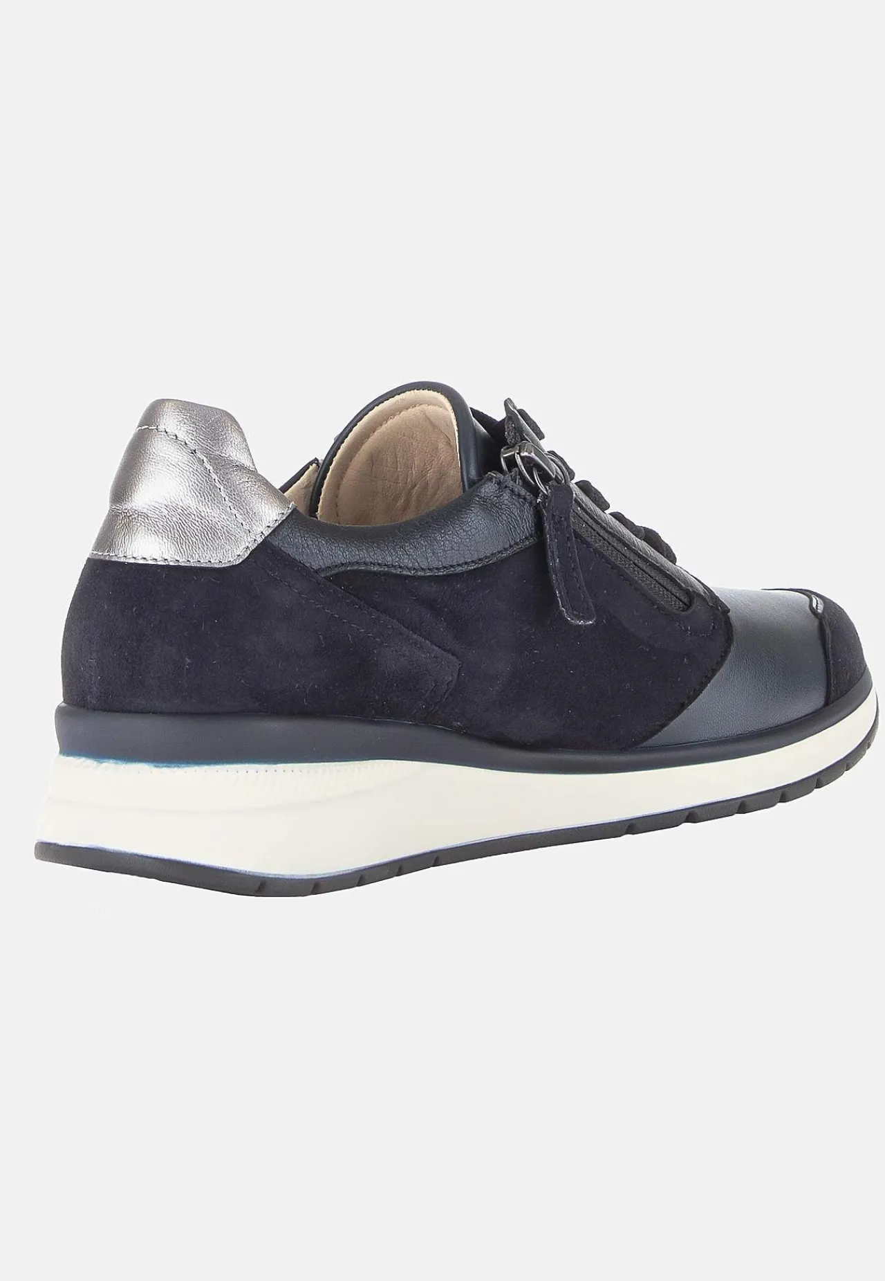 Sneakers|Lædersko-Gabor Sneakers Hallux valgus Marine