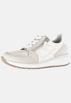 Sneakers|Lædersko- Sneakers Hallux valgus Lys beige