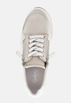 Sneakers|Lædersko- Sneakers Hallux valgus Lys beige