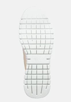 Sneakers|Lædersko-Ecco Sneakers i læder Gruuv Lite Easy Slip Beige