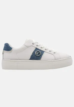 Sneakers-Tamaris Sneakers med detaljer i denim | Cellbes