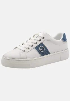 Sneakers-Tamaris Sneakers med detaljer i denim | Cellbes
