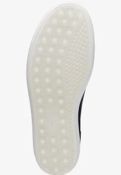 Sneakers|Lædersko-Ecco Sneakers Soft 7 Easy Slip Sort / Lyserød