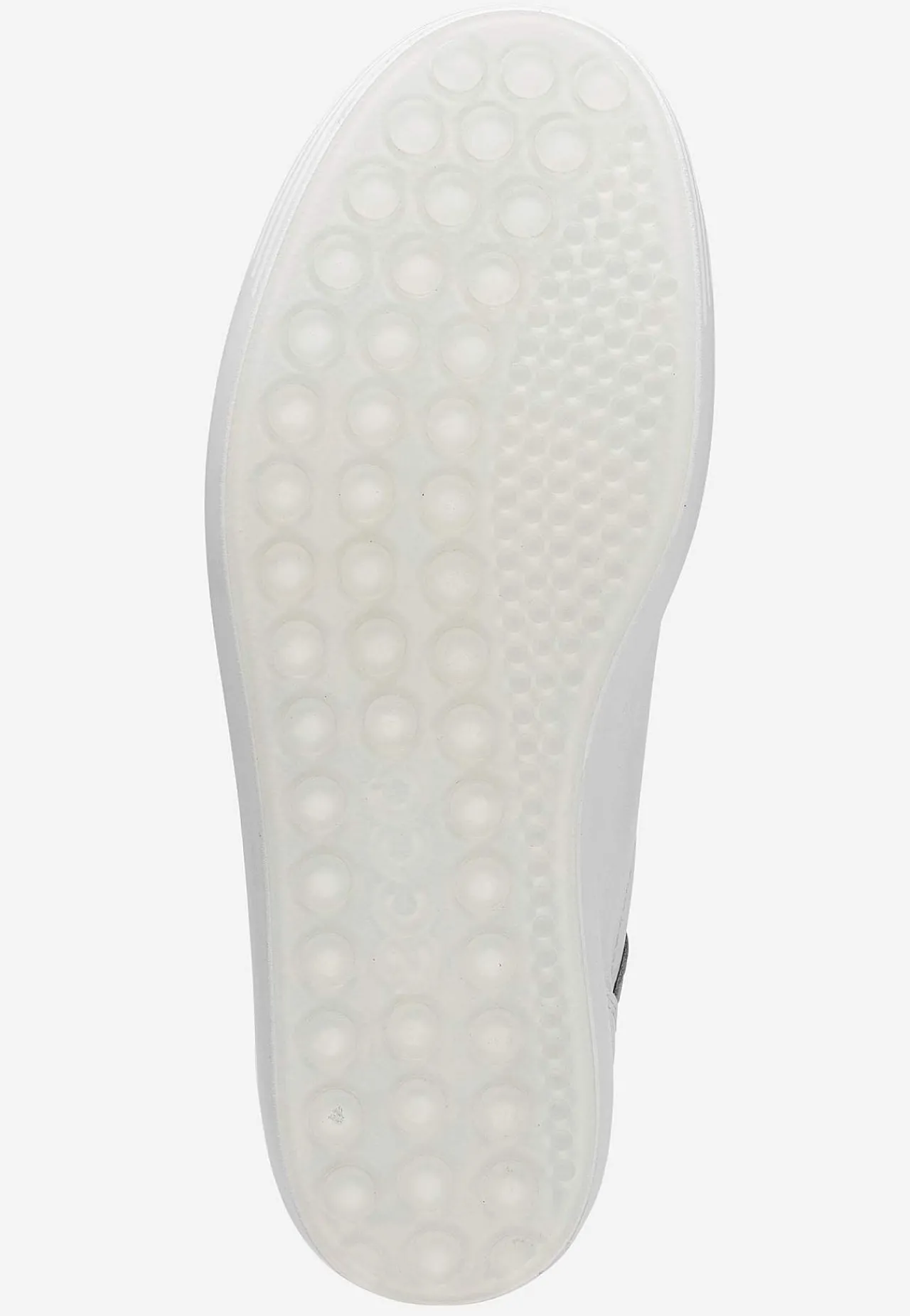 Sneakers|Lædersko-Ecco Sneakers Soft 7 Easy Slip Hvid / Sølv