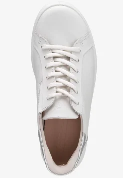 Sneakers|Lædersko-Ecco Sneakers Soft 7 Easy Slip Hvid / Sølv