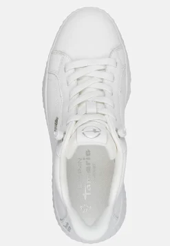 Sneakers|Lædersko-Tamaris Sneakers Step in Hvid