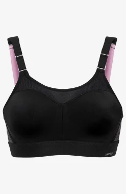 Undertøj|Bh-Triumph Sports-bh med bøjle Triaction Control Lite Sort